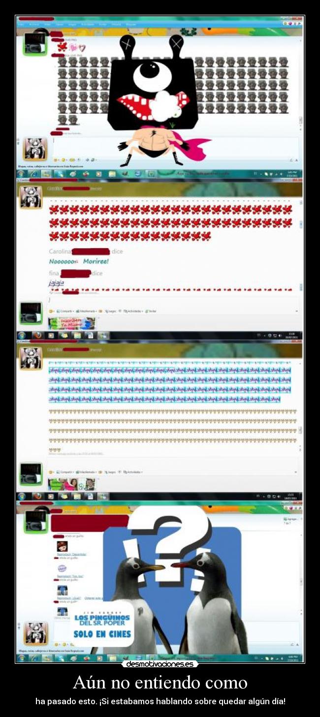 Aún no entiendo como - 