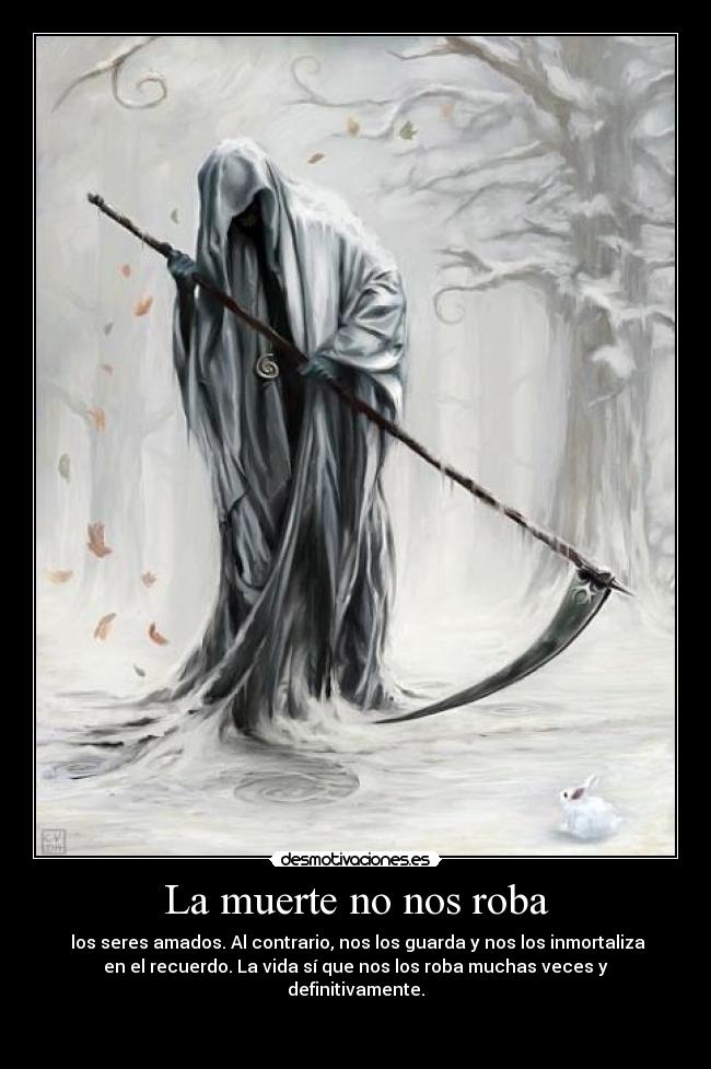 La muerte no nos roba - 