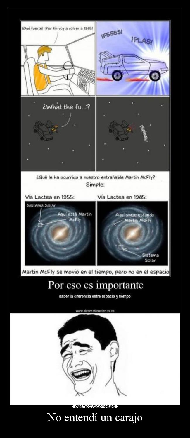 No entendí un carajo -