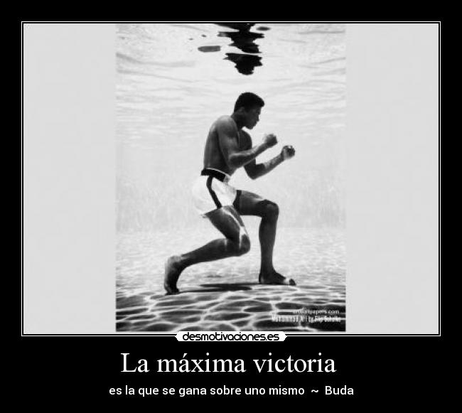 La máxima victoria -