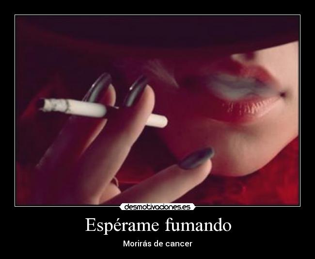 Espérame fumando - 
