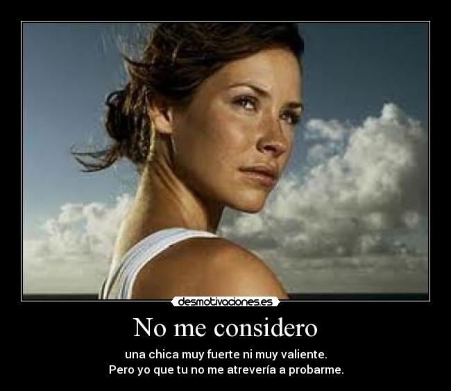 No me considero - 