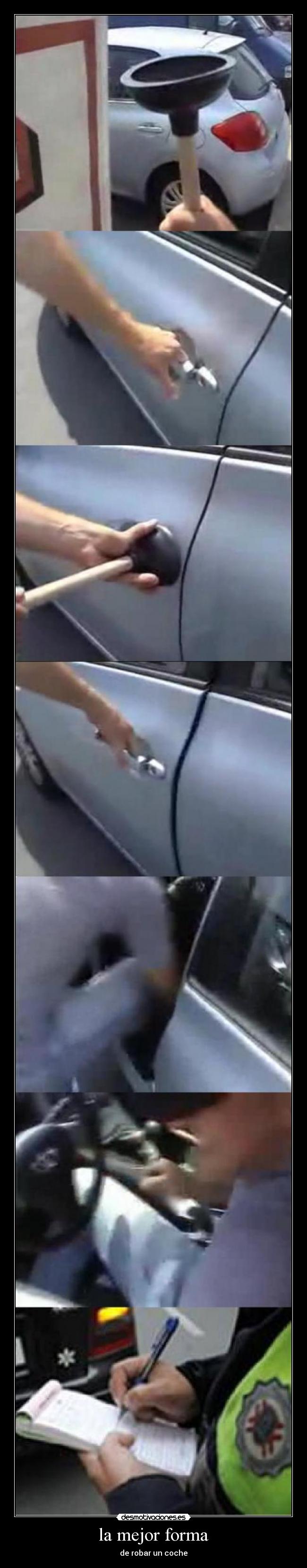 la mejor forma - de robar un coche