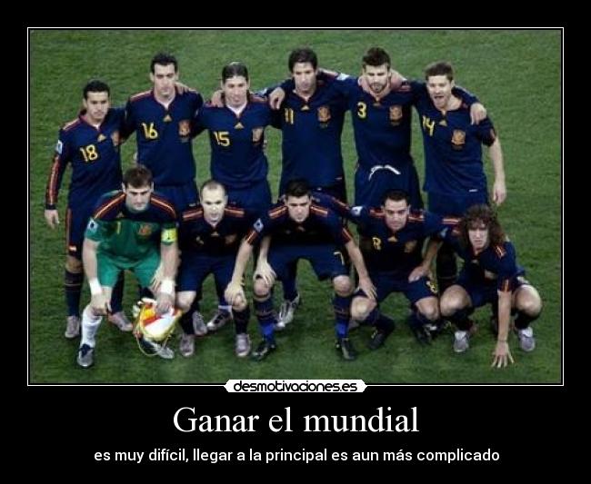 Ganar el mundial -