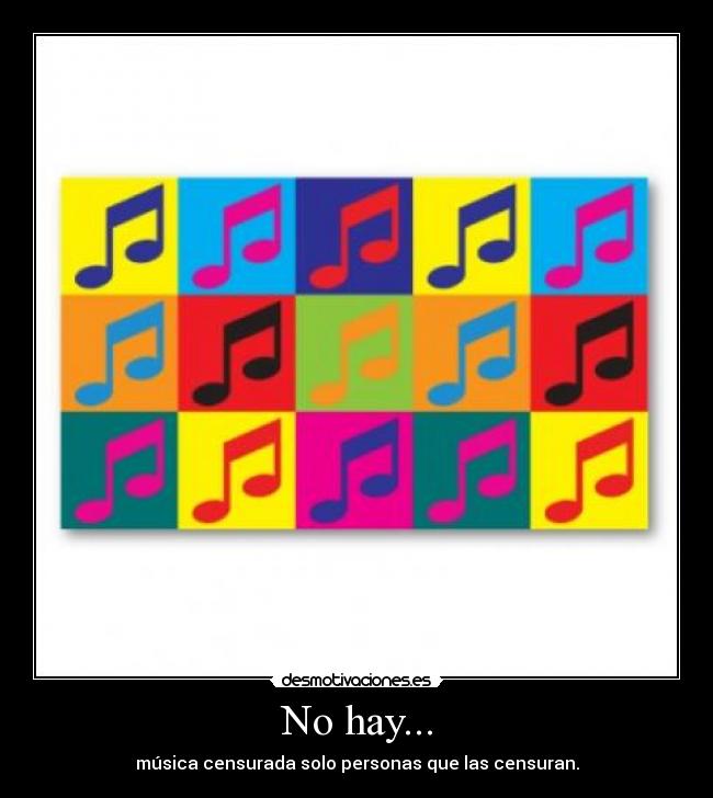 No hay... - 