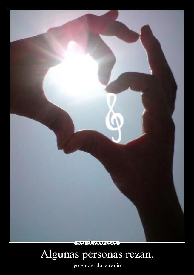Algunas personas rezan, - 