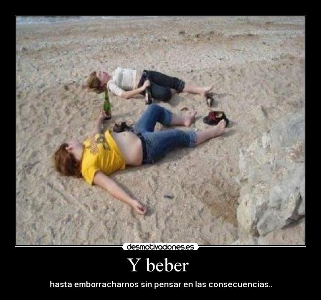carteles beber desmotivaciones