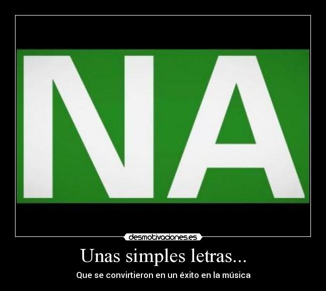 Unas simples letras... - 
