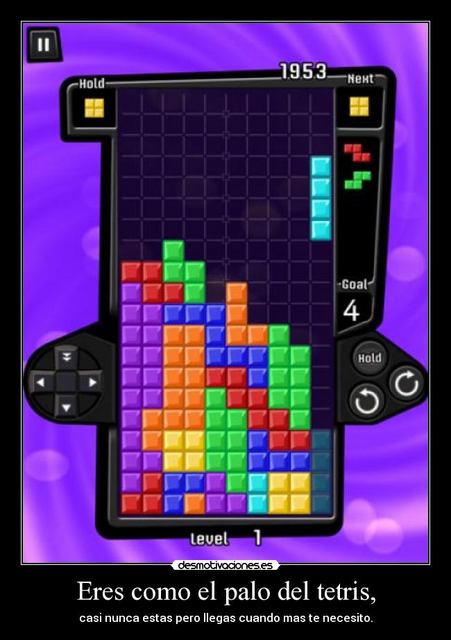 carteles tetris desmotivaciones
