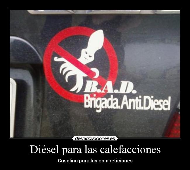 Diésel para las calefacciones - 