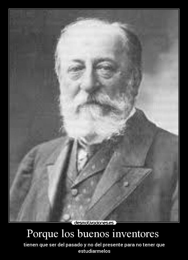 Porque los buenos inventores  - 