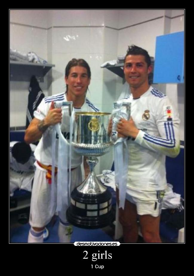 carteles sergio ramos cr7 copa madrid real madrid girls cup desmotivaciones