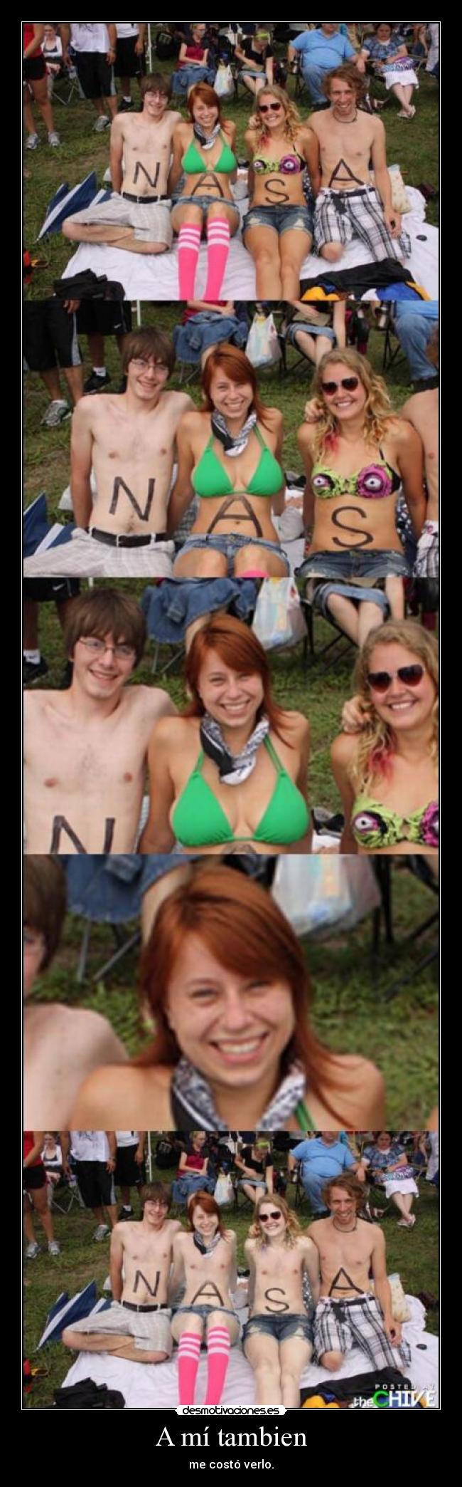 A mí tambien - me costó verlo.