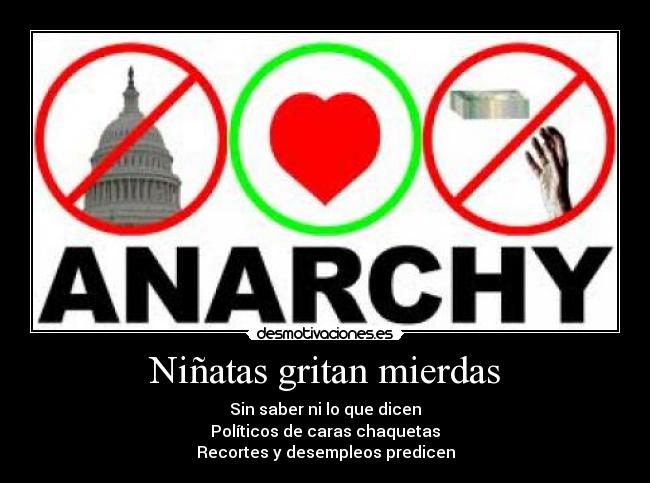 Niñatas gritan mierdas - 