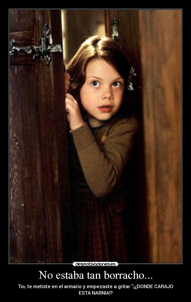 No estaba tan borracho... -