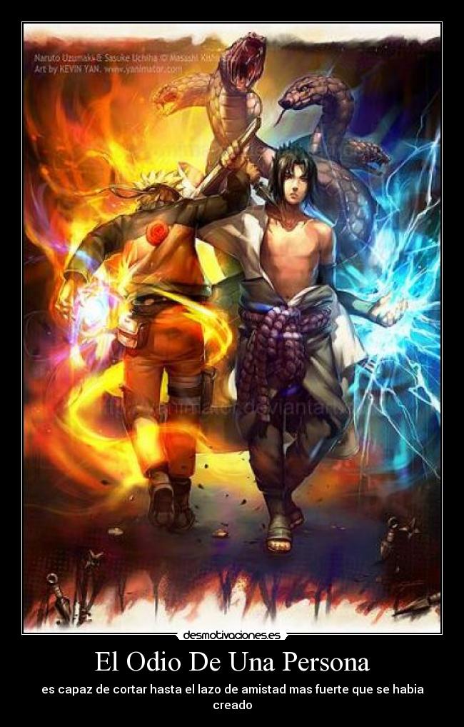 El Odio De Una Persona - 