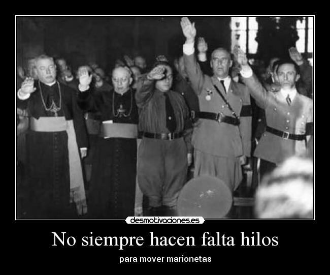 No siempre hacen falta hilos - para mover marionetas