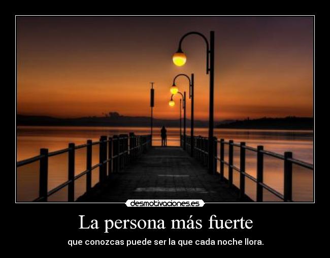 La persona más fuerte -