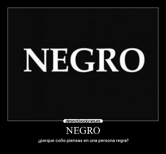 NEGRO - 