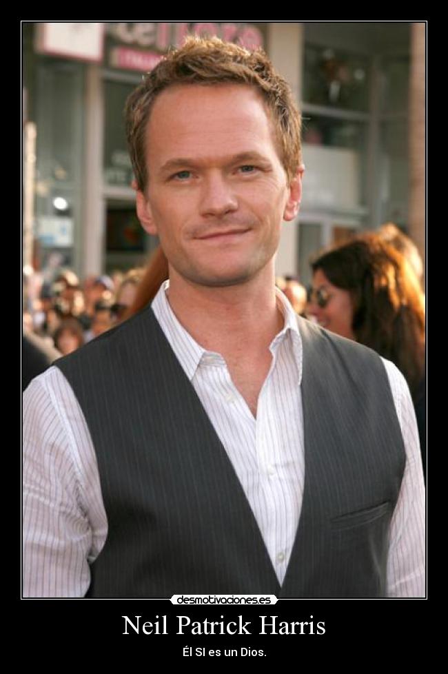 Neil Patrick Harris - Él SI es un Dios.