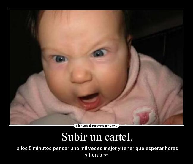 carteles maldicion desmotivaciones