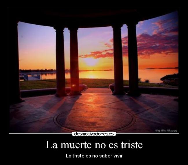 La muerte no es triste - 