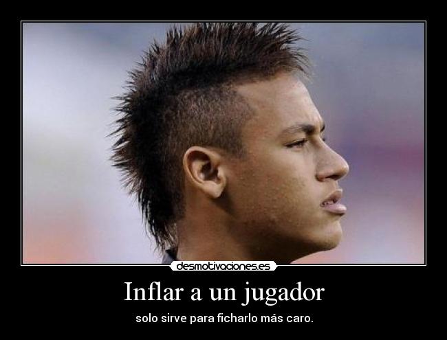 Inflar a un jugador - solo sirve para ficharlo más caro.