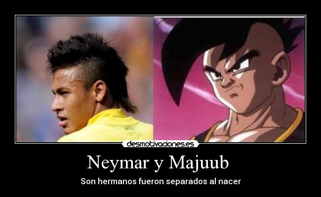 Neymar y Majuub - Son hermanos fueron separados al nacer