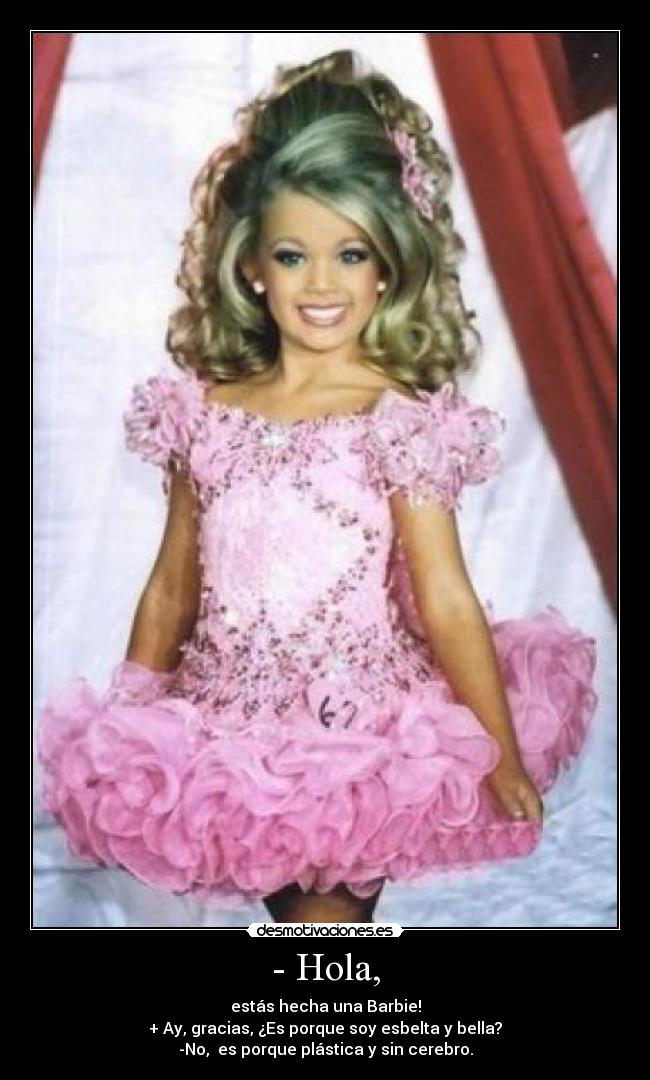 carteles barbie desmotivaciones