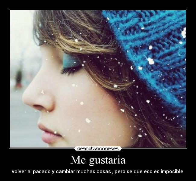 Me gustaria -