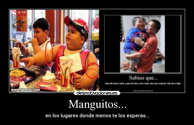 Manguitos... - en los lugares donde menos te los esperas...