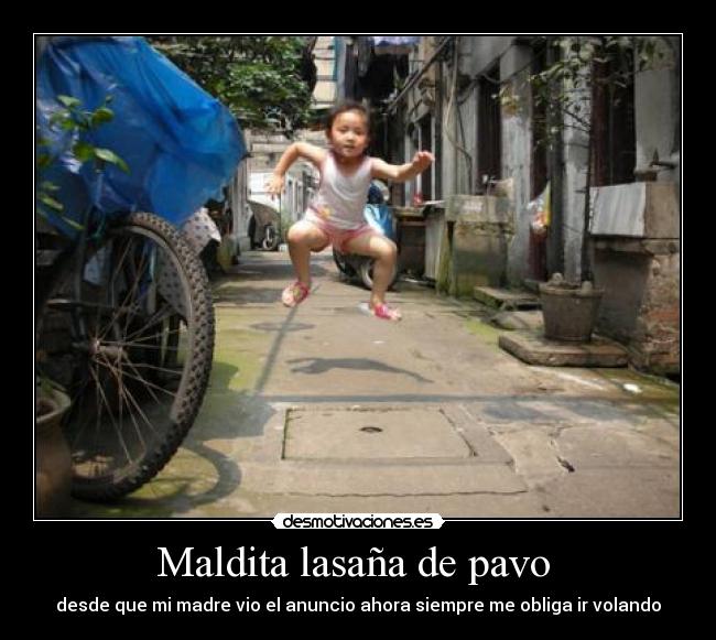 Maldita lasaña de pavo  - 