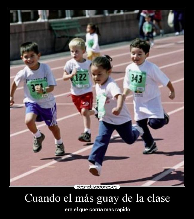 Cuando el más guay de la clase -