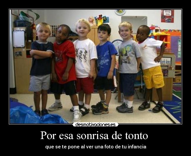 Por esa sonrisa de tonto  - 