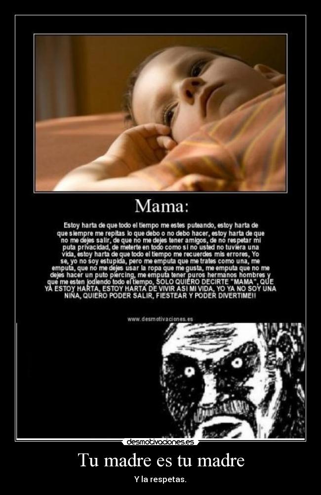 Tu madre es tu madre - 
