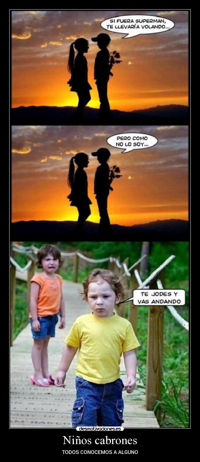 Niños cabrones -