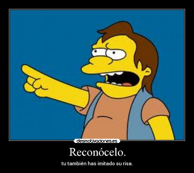 Reconócelo. - 