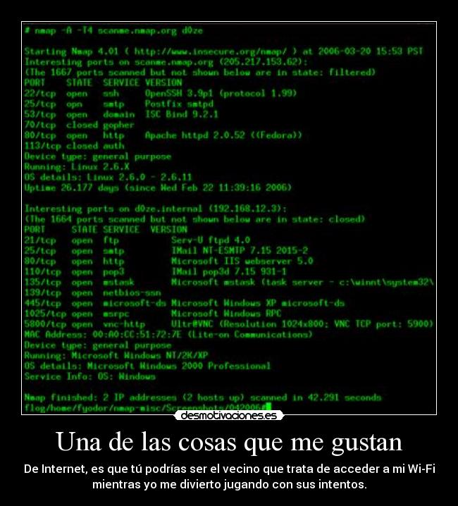 carteles internet vecino intentar acceder jugar wifi robar bloquear friki desmotivaciones