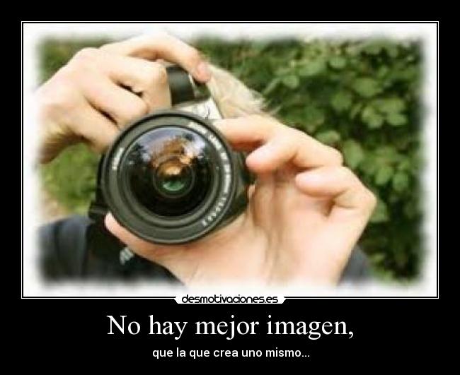 No hay mejor imagen, - 