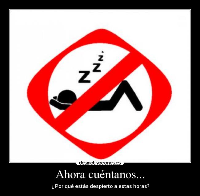 Ahora cuéntanos... -