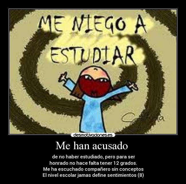 Me han acusado  - 