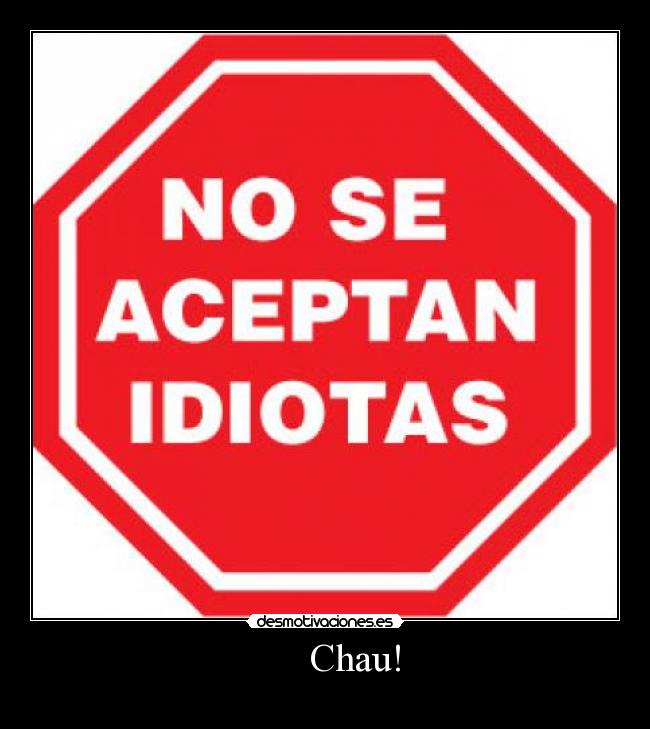 Chau! -
