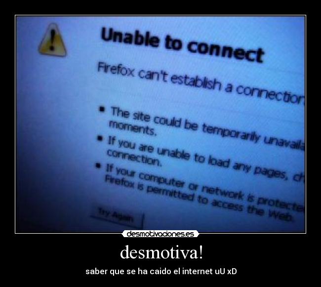 desmotiva! -