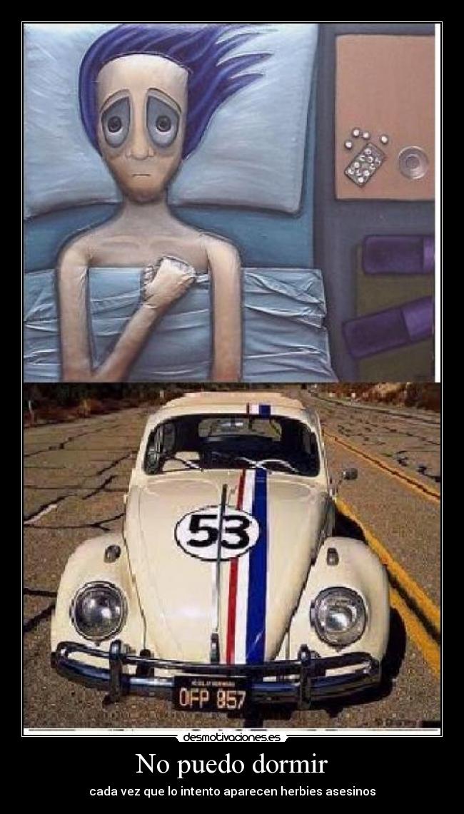 No puedo dormir - 