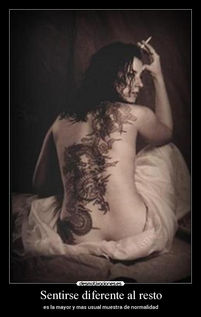 Sentirse diferente al resto -