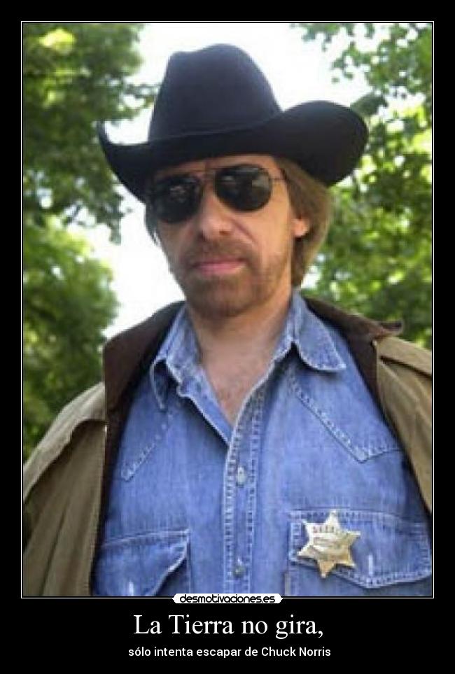 La Tierra no gira, - 