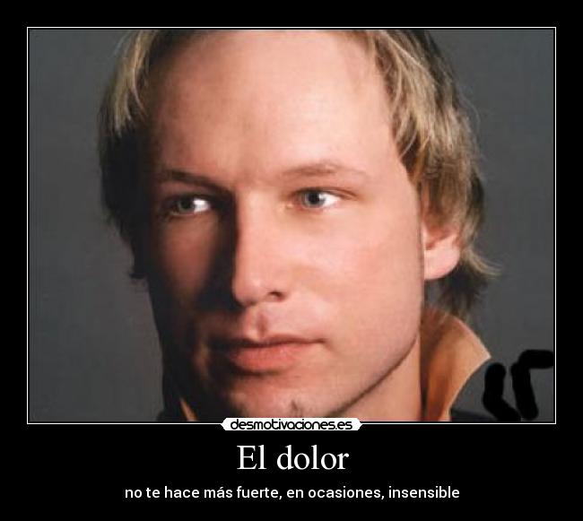 El dolor -