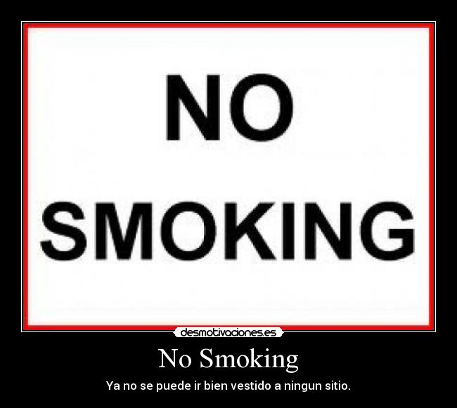 No Smoking - 