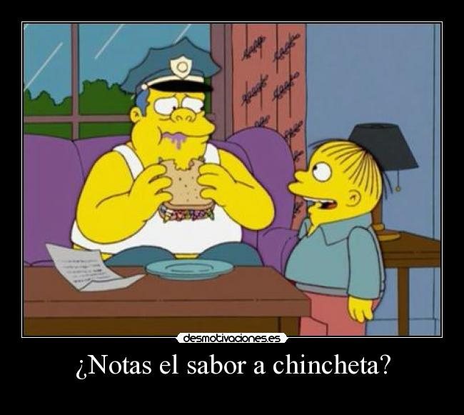 ¿Notas el sabor a chincheta? -