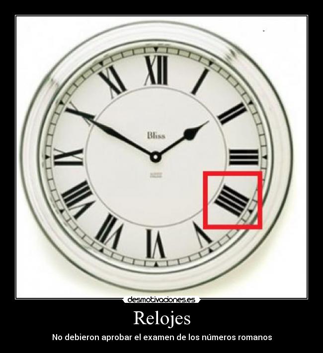 Relojes -